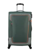 American Tourister Pulsonic large expandable trolley, Dark Forest