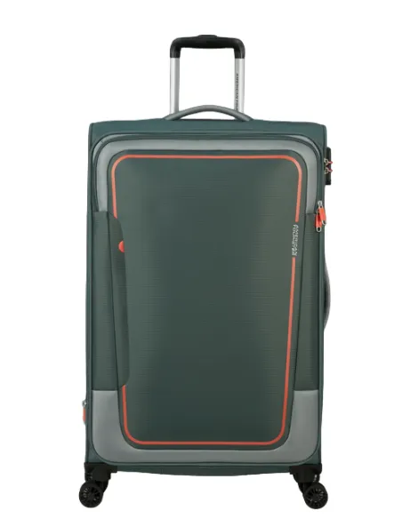 Trolley grande espandibile American Tourister Pulsonic, dark Forest