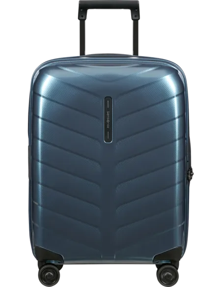 Samsonite Attrix ultra-light carry-on trolley, steel blue