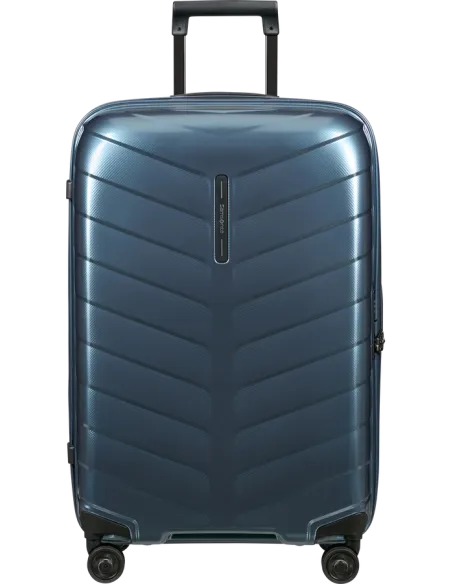 Samsonite Attrix medium-sized trolley, steel blue