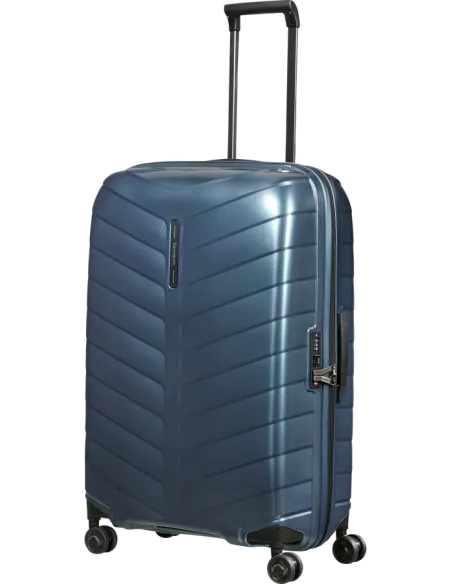 Samsonite Attrix ultraleichter großer Trolley-Koffer, steel blue