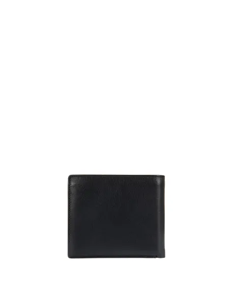 Brics Bernina horizontal men's wallet with coin purse, black
