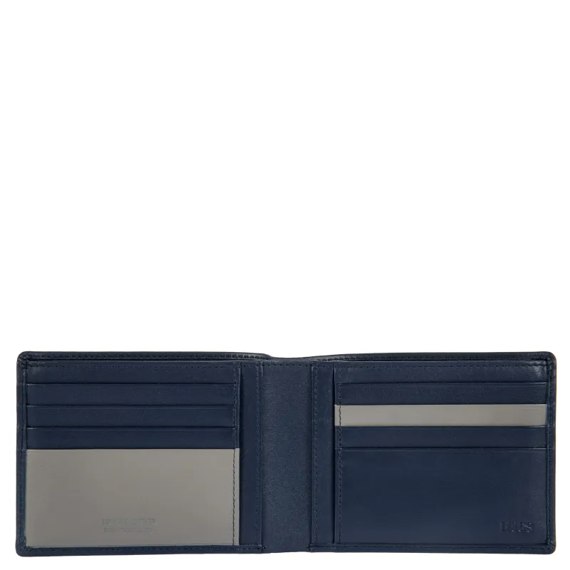 Brics Bernina men's leather wallet, blue