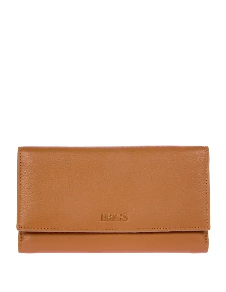 Bric's Marmolada große Brieftasche für Frauen, braun