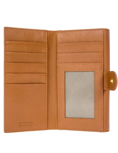 Bric's Marmolada große Brieftasche für Frauen, braun