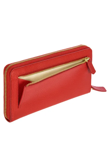 Bric's Marmolada women's zipped wallet, red