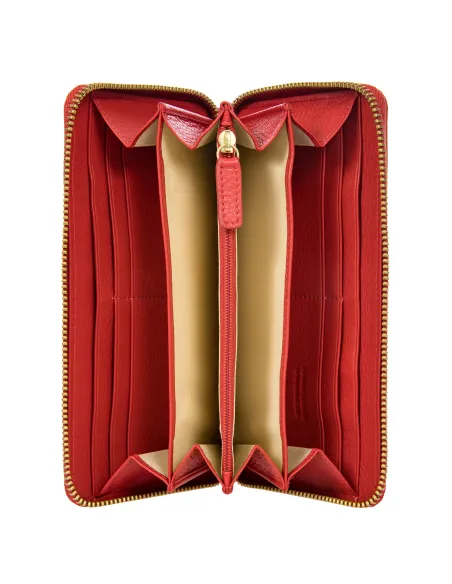 Bric's Marmolada women's zipped wallet, red
