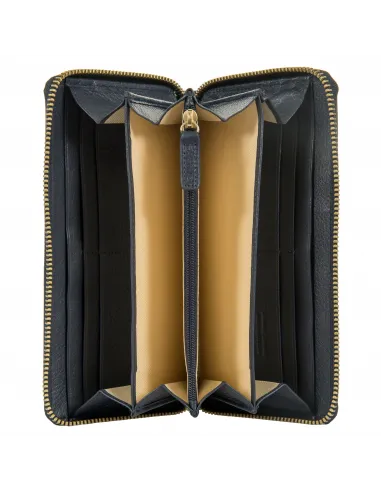 Portafogli donna in pelle con...