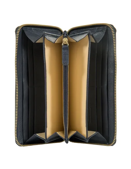 Bric's Marmolada women's zipped wallet, blue