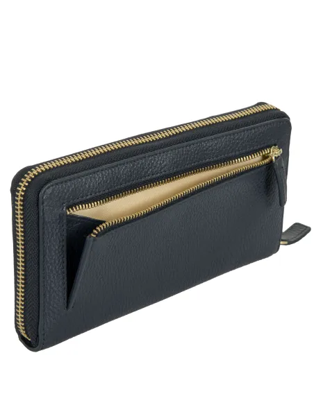 Bric's Marmolada women's zipped wallet, blue