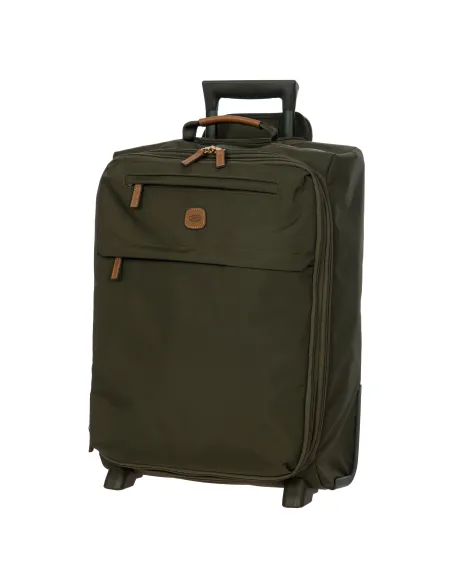 Trolley 2 ruote espandibile Brics X-Collection verde