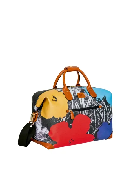 Andy Warhol x Bric's duffel bag
