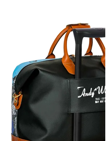 Andy Warhol x Bric's duffel bag