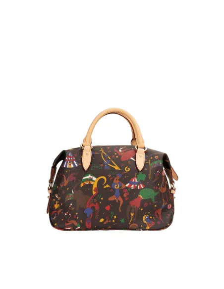 Damen Handtasche Piero Guidi Magic Circus, braun