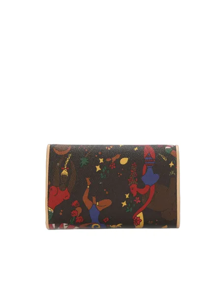 Piero Guidi Magic Circus women's wallet, brown