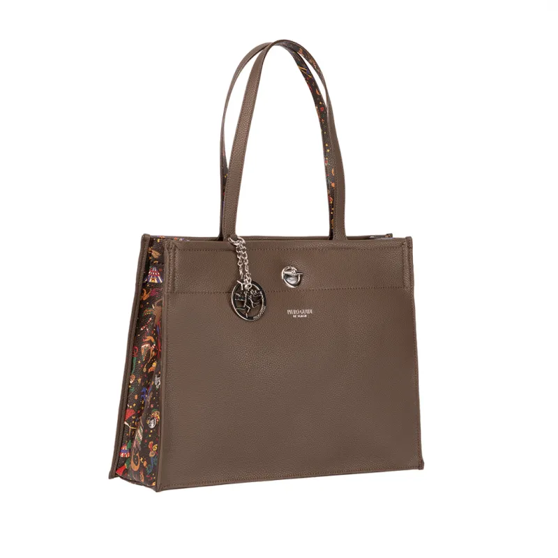 Piero Guidi BE-Magic Shopping bag, dark brown 2