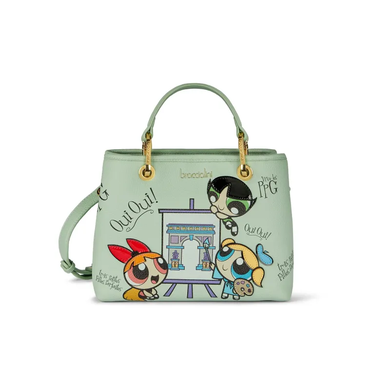 Borsa due manici piccola Braccialini Voyage Superchicche