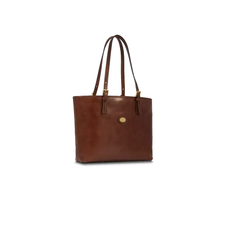 The Bridge Story leathe shopping bag, brown 2
