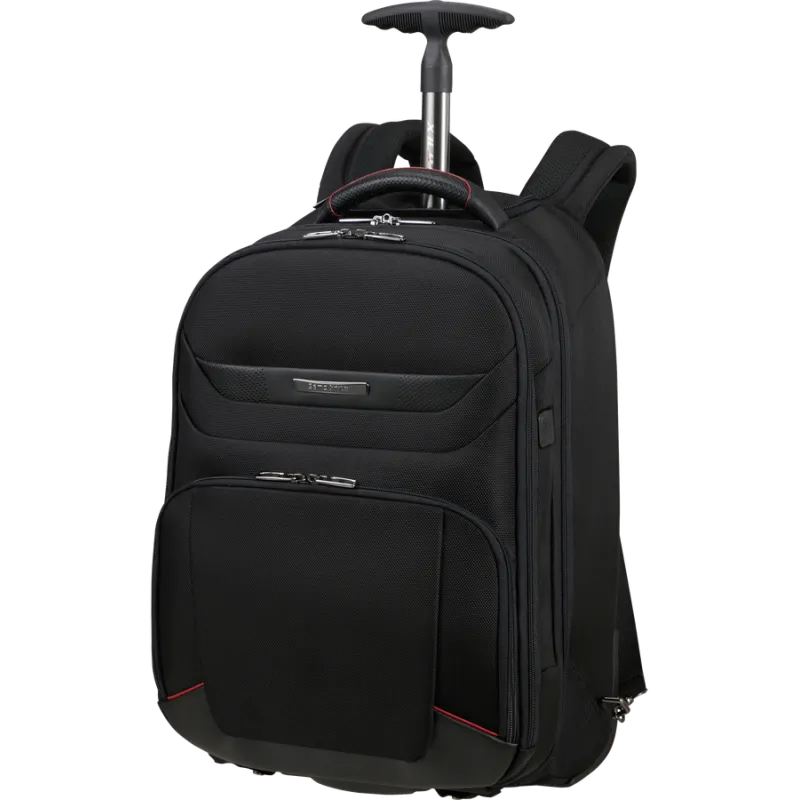 Trolley con portabilità a zaino Samsonite Pro-Dlx, nero 2