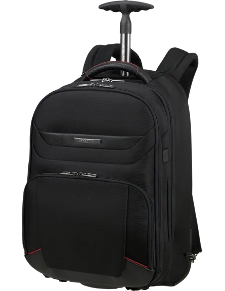 Trolley con portabilità a zaino Samsonite Pro-Dlx, nero