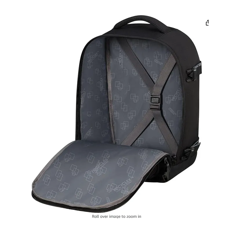 Kleiner Reiserucksack American Tourister Take2Cabin, black 2