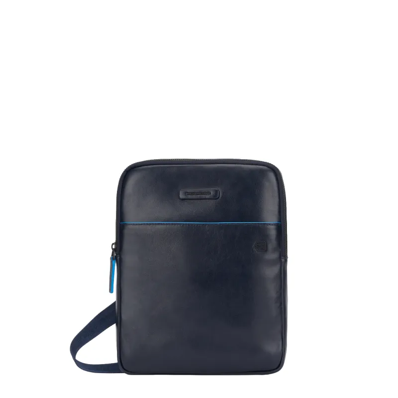 Piquadro Blue Square Revamp Men's leather bag with Ipad®...