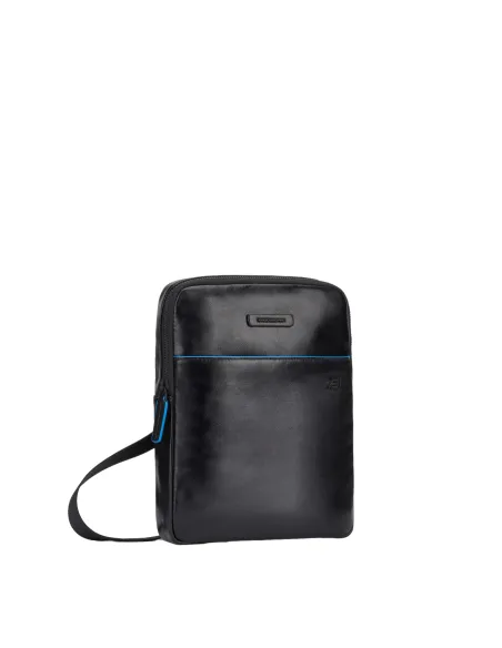 Piquadro Blue Square Revamp iPad® Umhängetasche, schwarz