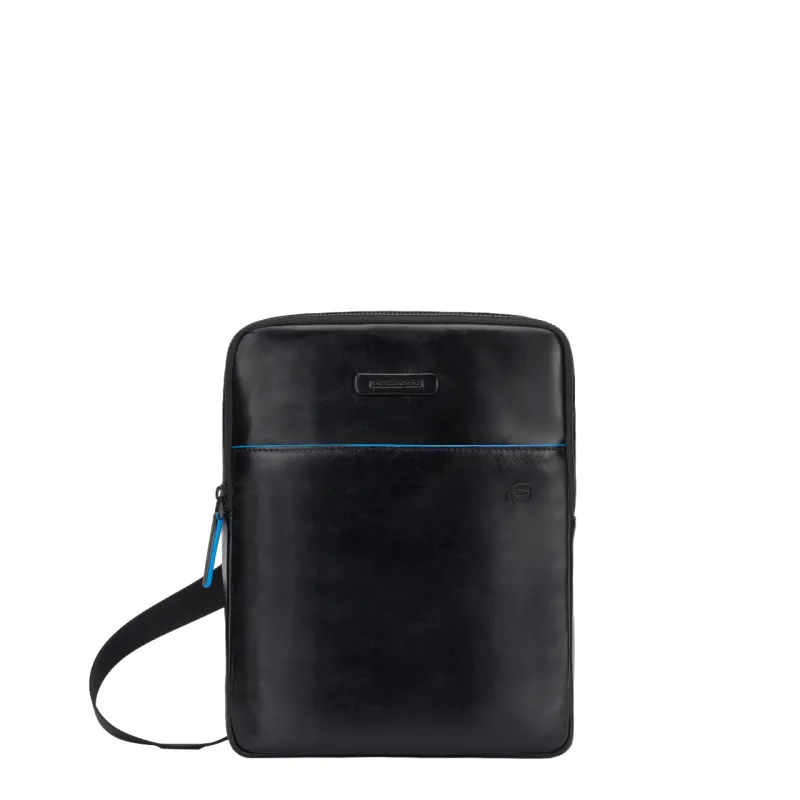 Piquadro Blue Square Revamp Men's leather bag with Ipad®...