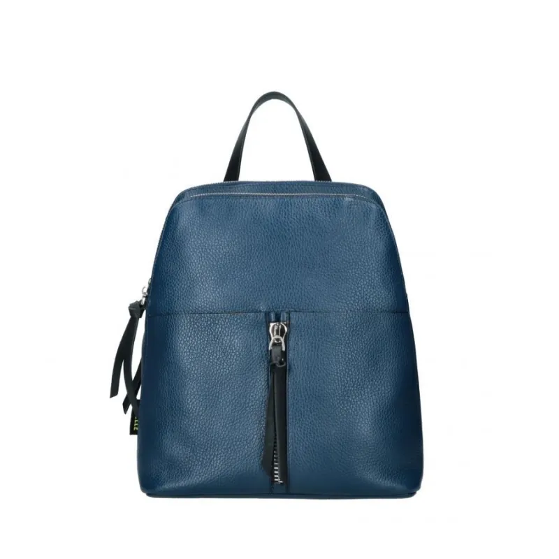 Rebelle Diana Damen-Rucksack aus Leder, blau