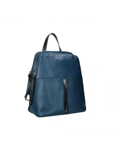 Zaino in pelle Rebelle Diana, blu notte