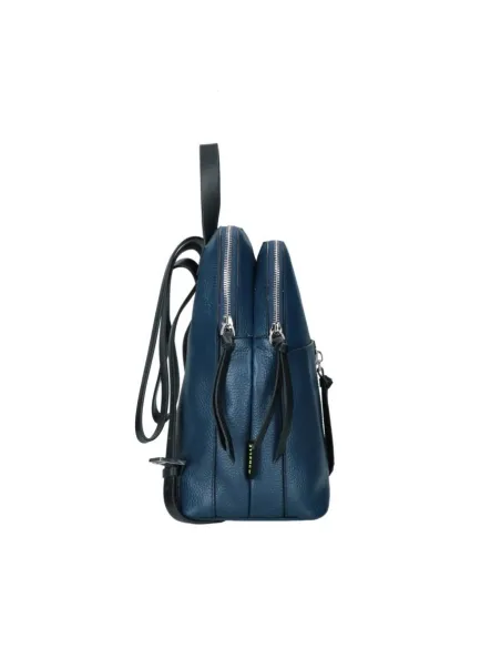 Rebelle Diana Damen-Rucksack aus Leder, blau