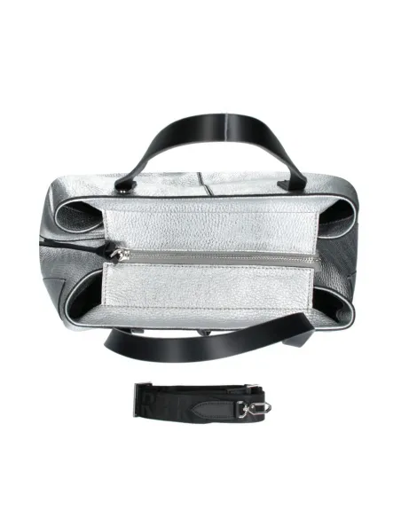 Shopping in pelle Rebelle Harriet, argento