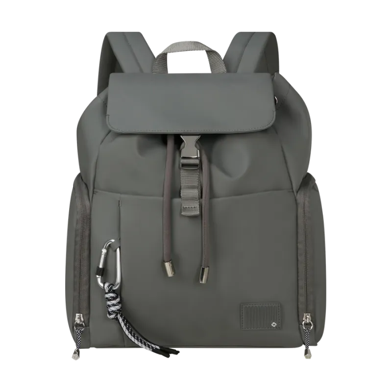 Damen-Rucksack mit Klappe Samsonite Wander Last, Gun Metal
