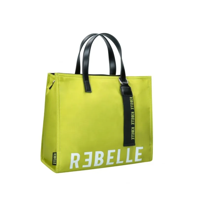 Rebelle Electra two-handled nylon bag, green 2