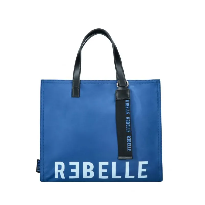 Rebelle Electra Nylon-Tasche mit zwei Griffen, signal blue