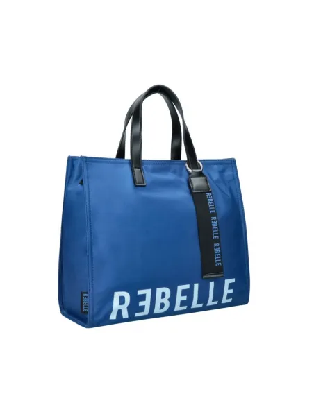 Rebelle Electra two-handled nylon bag, signal blue