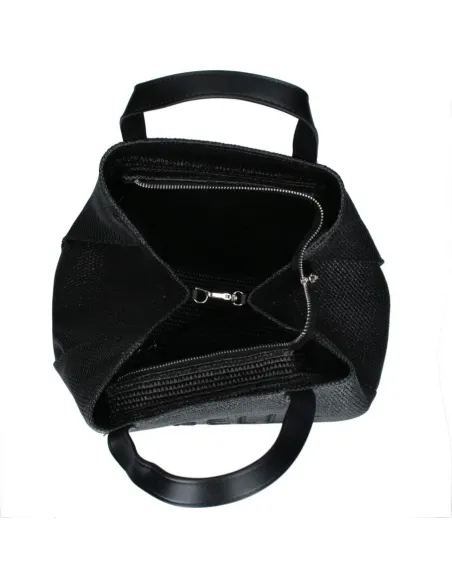 Ashanti Rebelle straw bag, black