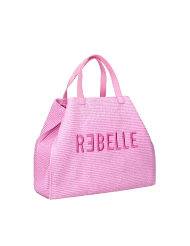 Ashanti Rebelle straw bag, Schocking...