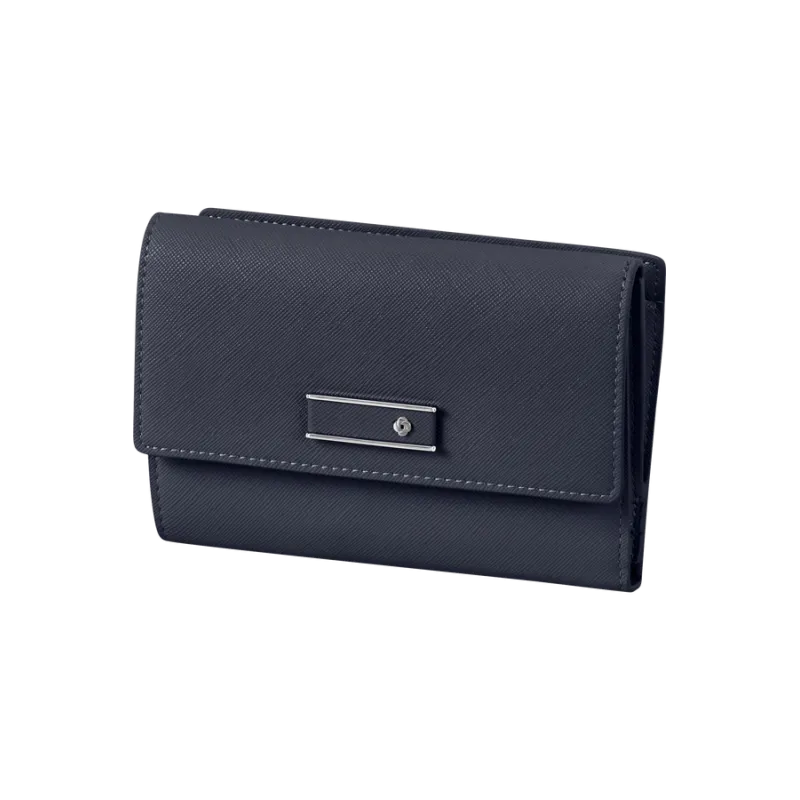 Portafogli donna con pattina Samsonite Zalia, blu