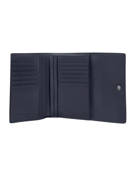 Portafogli donna con pattina Samsonite Zalia, blu