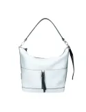 Rebelle Eirene leather shoulder bag, white