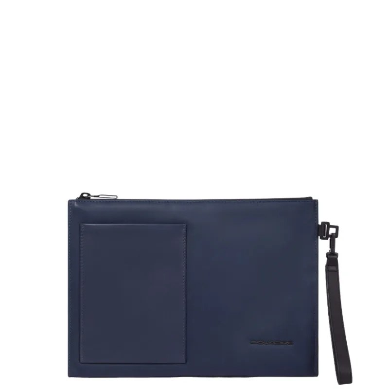 Piquadro David Men's clutch for iPad® with removable...