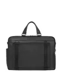 Piquadro David Computer bag 15,6" with iPad®Pro 12,9" compartment, black