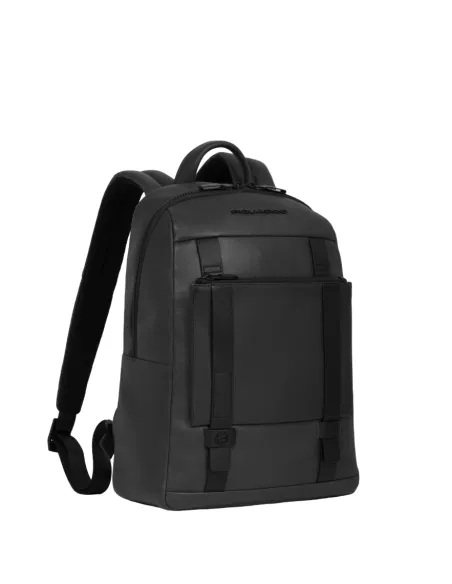 Piquadro David Laptop-Rucksack für 13,3" oder iPad®Pro 12", schwarz
