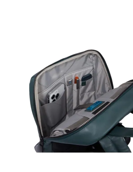 Piquadro David 13.3" backpack for 13.3" laptop or iPad®Pro 12", black