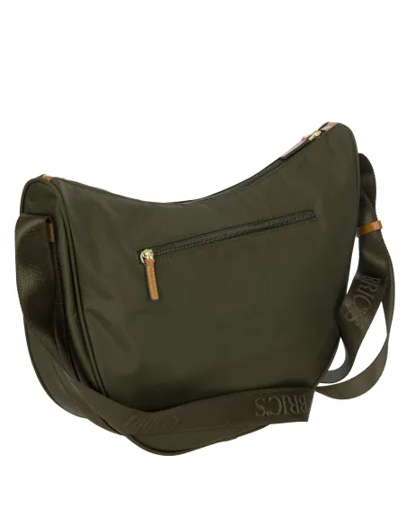 Schultertasche Brics X-Collection, grün