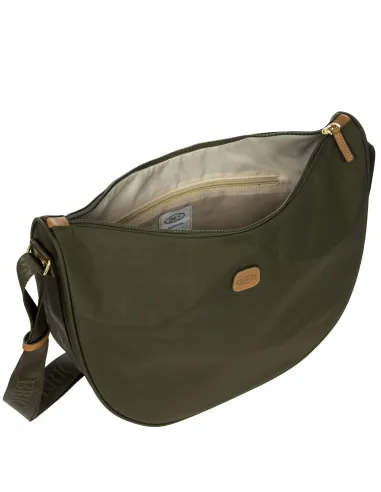 Schultertasche Brics X-Collection, grün