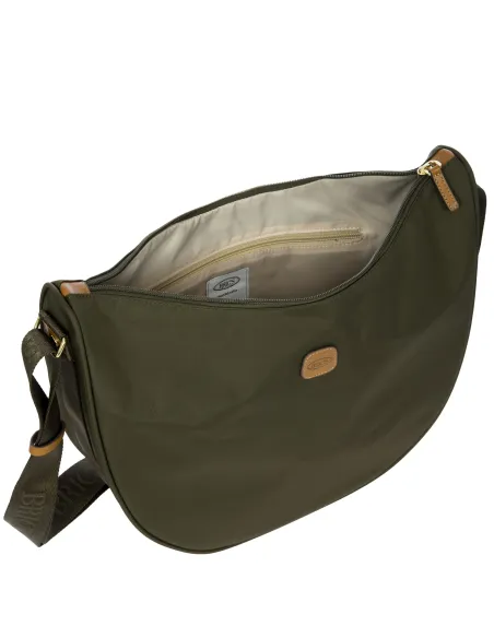 Schultertasche Brics X-Collection, grün