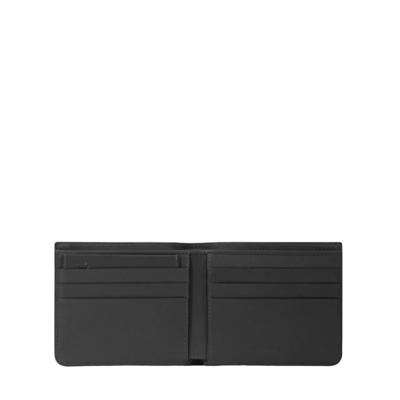 Piquadro David Men's wallet with removable document...