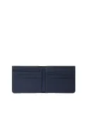 Piquadro David Men's wallet with removable document facility, blue